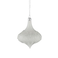 Glacial Onion Ornament Glass 