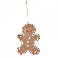 Gingerbread Man Hanger 8x2x12cm