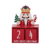 Advent Block Ply 10x13cm Red ..