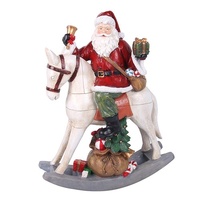 Santa on Rocking Horse