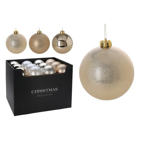Bauble 120mm Champagne