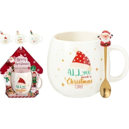 Mug and Spoon Set  550ml