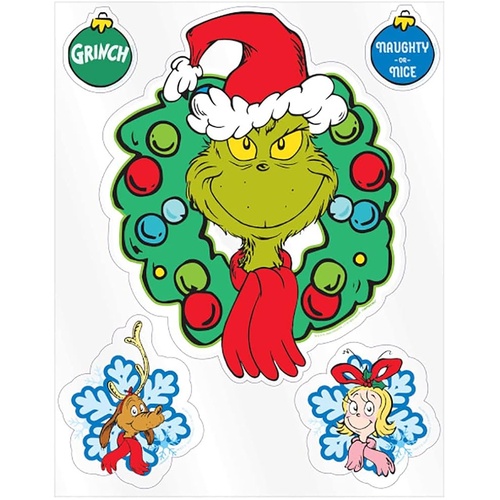 Grinch Window Decoration