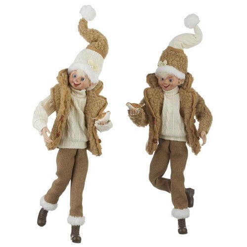 RAZ Winter Cottage Elf 16"
