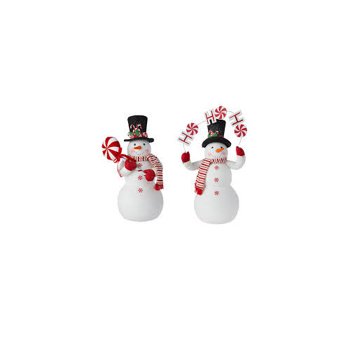 RAZ Merrymint -Peppermint Snowman 56cm