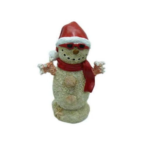 Coastal Snowman 25cm