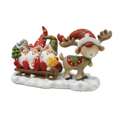 Deer with Sleigh