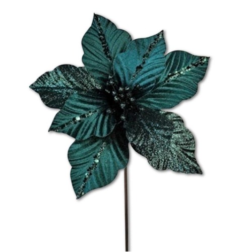 Poinsettia 28cm Green