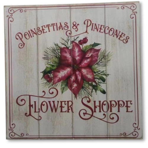 Flower Shop Vintage 35.5cm
