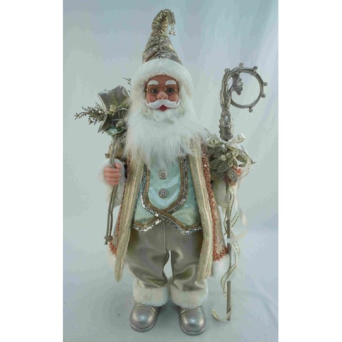 Santa Soft Green 60cm w Music
