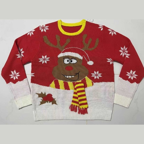 Christmas Jumper Reindeer L