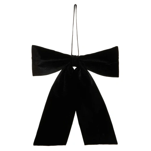 Raz - Black Velvet Bow 30cm