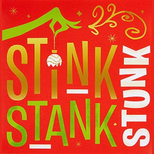 THE GRINCH BEVERAGE NAPKINS STINK STANK STUNK16PK