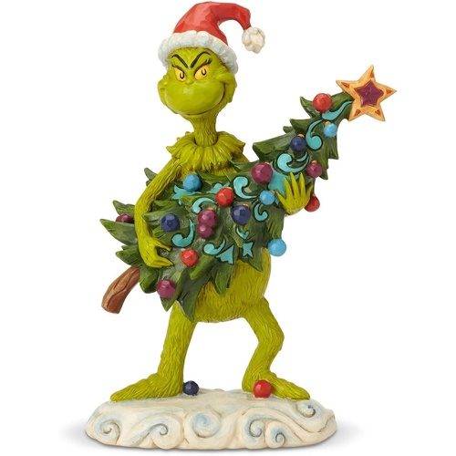 8" Grinch Stealing Tree