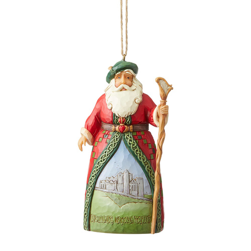 10cm Irish Santa
