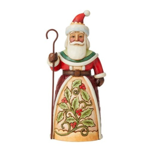 Santa with Holly