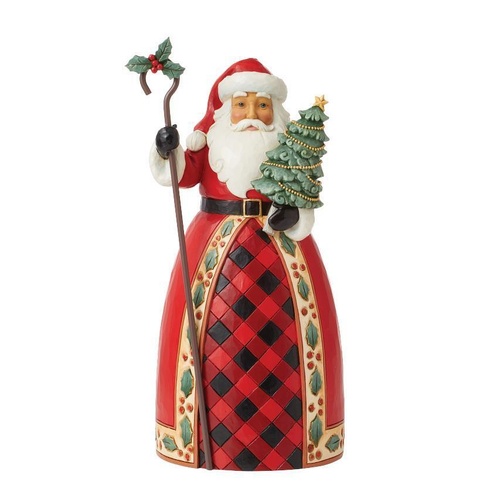 Santa With Tree