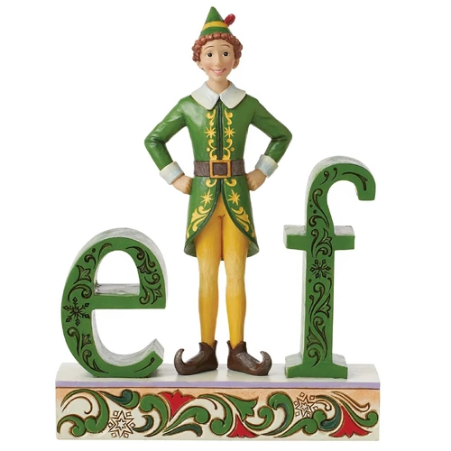 Elf by Jim Shore The Name is Buddy The Elf