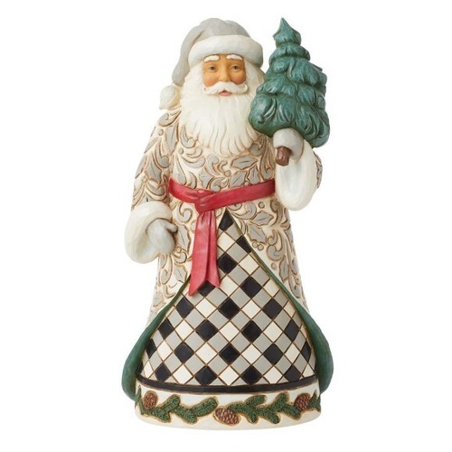 Santa With Tree