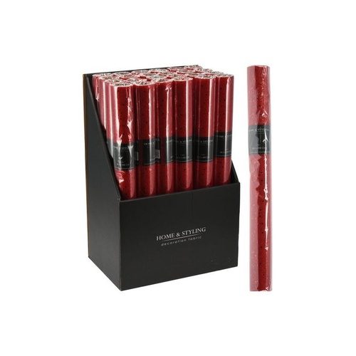 Deco Fabric Glitter 38X200Cm Red