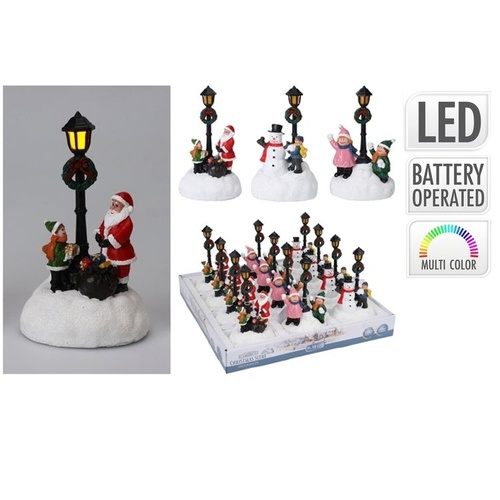 LED Xmas Scene 13cm