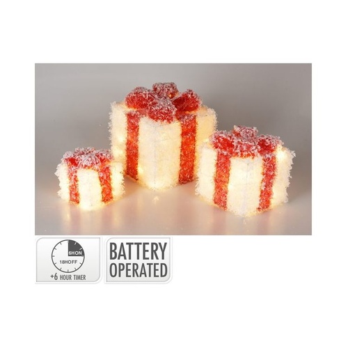 Giftbox Set of 3 With LED Box 