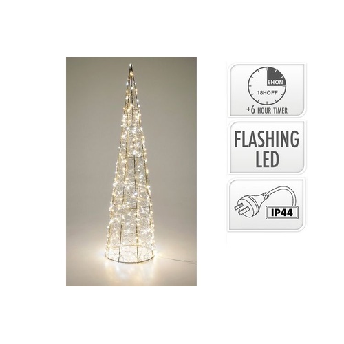 Cone Tree 60cm With 300 LED Gold Warm White