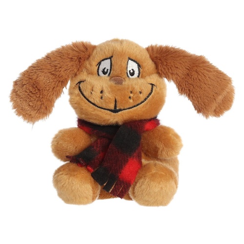 Palm Pal 13cm Max with Plaid Scarf