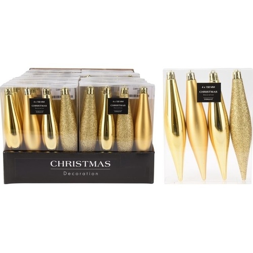 Icicle Set 150mm Gold