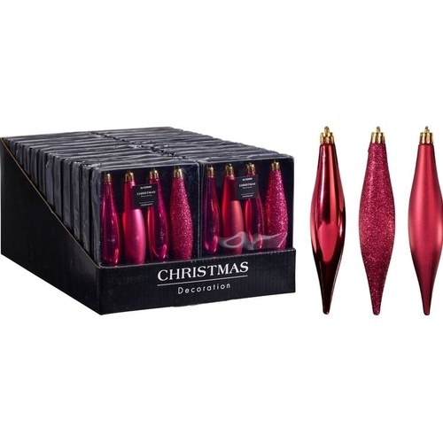 Icicle Set 4pc Berry 150mm
