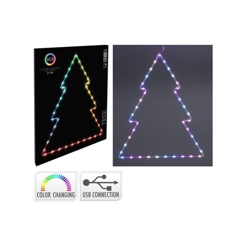 Tree 41LED RGB USB Colour Change