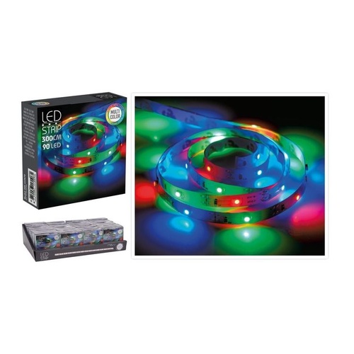LED Strip 90LED Multi B/O 3M