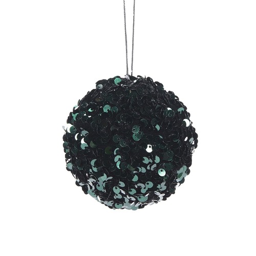 Emerald Green Sequin Bauble..