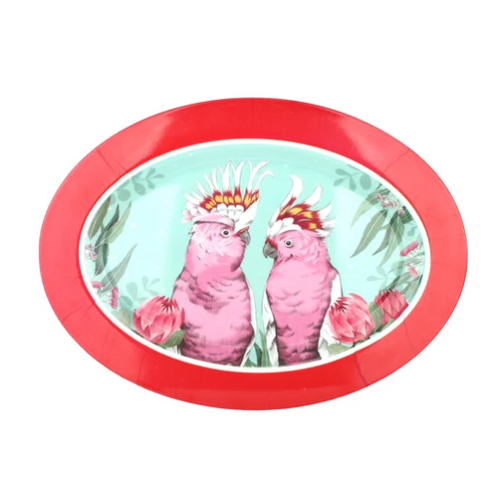 Oval Platter Australiana Design