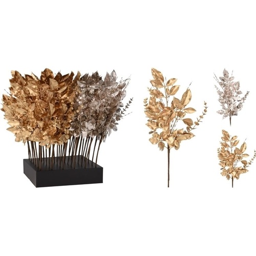 Metallic Berry Branch 50cm