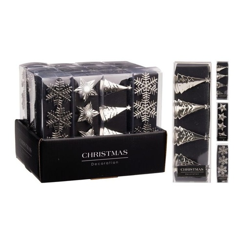 Napkin Rings Set Of 4 Silver 3Ass