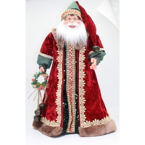 Santa with Red and Gold