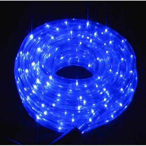 LED Ropelight 9m Flash Blue - Connectable..