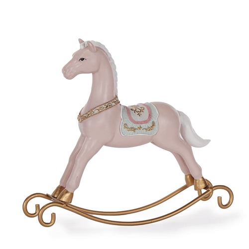 Enchanted Pink Rocking Horse..