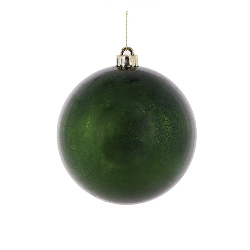 Dark Green Mercury Bauble 15cm..