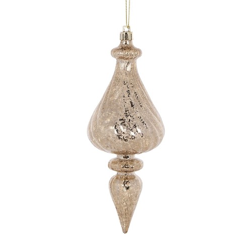 Champagne Mercury Bulb Finial..