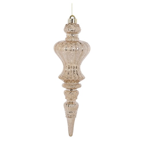 Champagne Mercury Crown Finial..