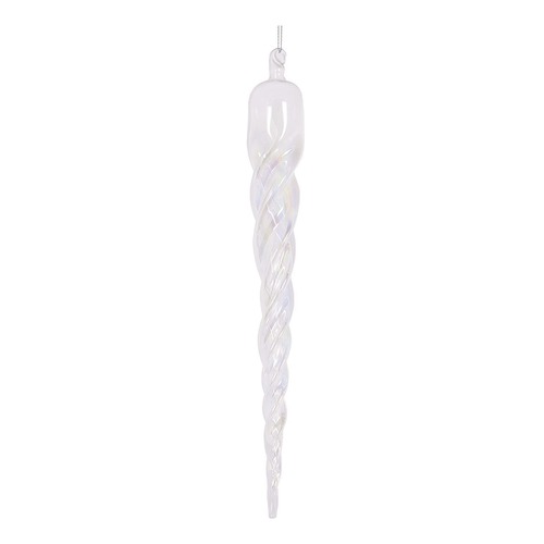 Iridescent Drop Orn 41cm..
