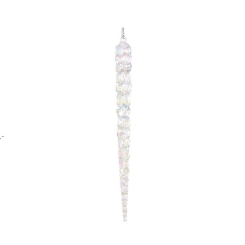 Iridescent Icicles 6pk Hanging..