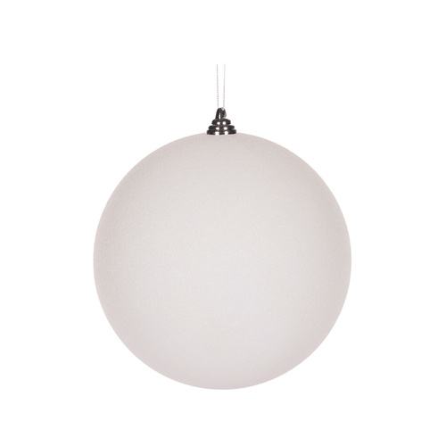 20cm White Bauble
