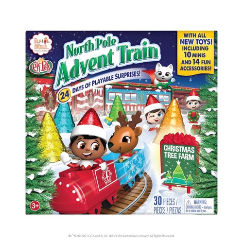 Elf on the Shelf North Pole Advent Train