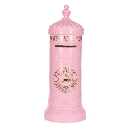 Pink & Gold Mailbox