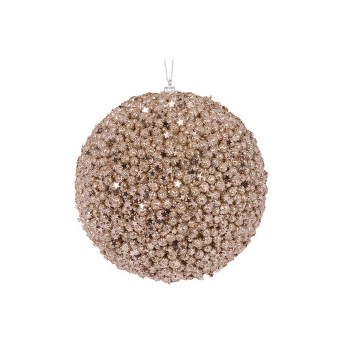 XL Champagne Stars Bauble