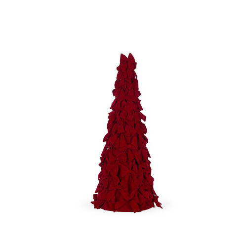 80cm Red Bow Tree