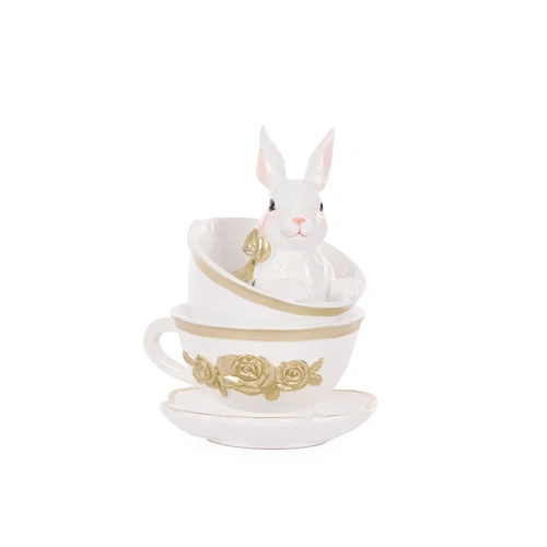 Luxe Rabbit Tea Cup Set